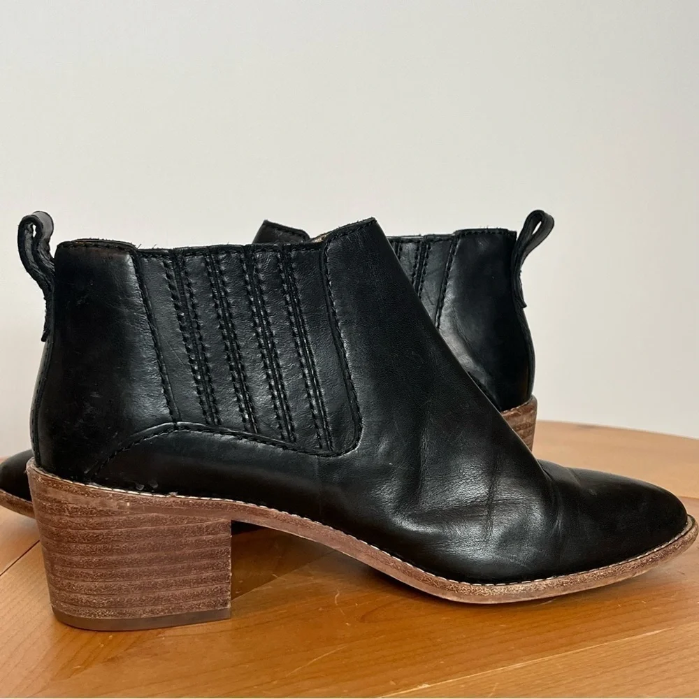 Madewell Bonham Booties Size 6.5 Black
